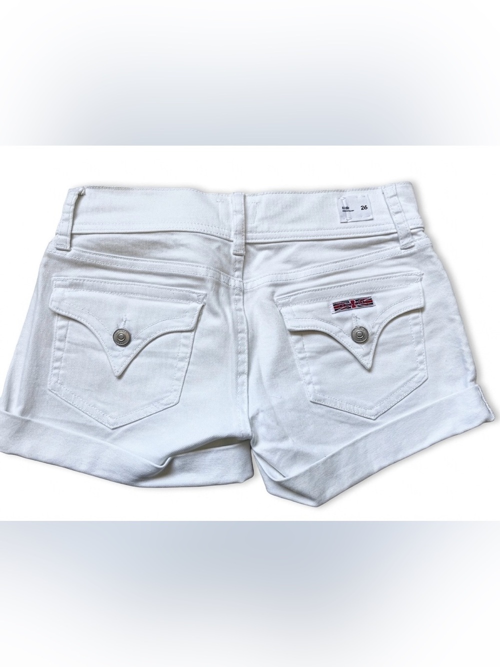 Hudson White Ruby Shorts